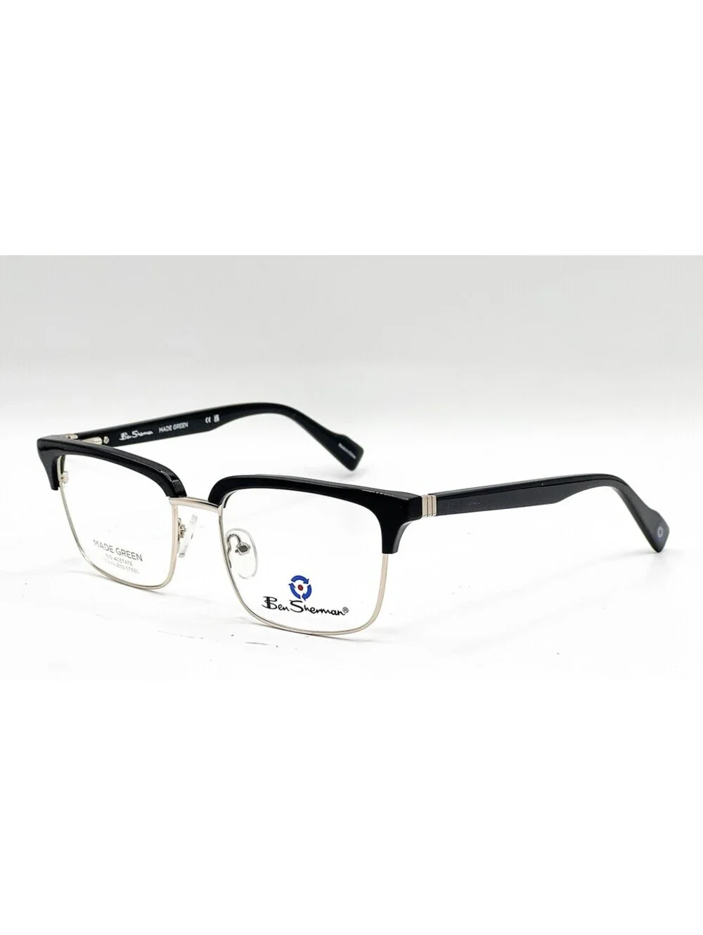 Ben Sherman Regents C01 Black Authentic Eyeglasses 53-18-140